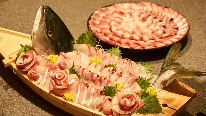 【平日限定】カニ刺し、カニの天ぷらも食べ放題！カニと伊根ぶり豪快ビュッフェ【K020KZ】